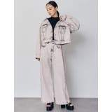 サイドタックワイドデニム【セット販売対象】 | MURUA | 詳細画像4 