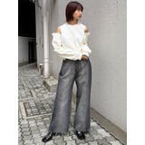 サイドタックワイドデニム【セット販売対象】 | MURUA | 詳細画像48 