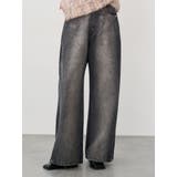 ブラック | サイドタックワイドデニム【セット販売対象】 | MURUA