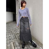 ツイストレースアップデニムスカート | MURUA | 詳細画像18