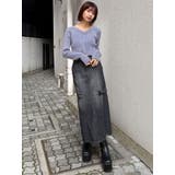 ツイストレースアップデニムスカート | MURUA | 詳細画像19