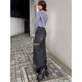 ツイストレースアップデニムスカート | MURUA | 詳細画像20