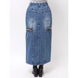 ツイストレースアップデニムスカート | MURUA | 詳細画像24