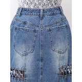 ツイストレースアップデニムスカート | MURUA | 詳細画像25