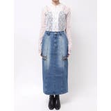 ツイストレースアップデニムスカート | MURUA | 詳細画像30