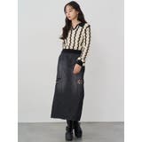 ツイストレースアップデニムスカート | MURUA | 詳細画像4