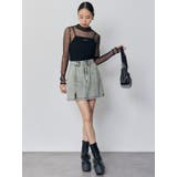 サイドオープンデニムスカート【セット販売対象】 | MURUA | 詳細画像12