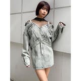 サイドオープンデニムスカート【セット販売対象】 | MURUA | 詳細画像31