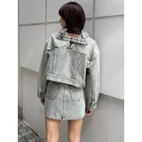 サイドオープンデニムスカート【セット販売対象】 | MURUA | 詳細画像32