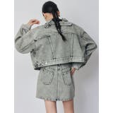 サイドオープンデニムスカート【セット販売対象】 | MURUA | 詳細画像4