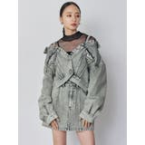 サイドオープンデニムスカート【セット販売対象】 | MURUA | 詳細画像5