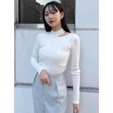 チョーカーランダムリブニット | MURUA | 詳細画像21 