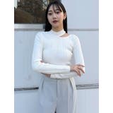 チョーカーランダムリブニット | MURUA | 詳細画像22 