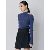 チョーカーランダムリブニット | MURUA | 詳細画像3 