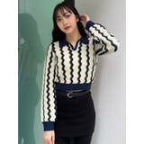 ウェーブパターンリブニット | MURUA | 詳細画像34 