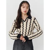 ウェーブパターンリブニット | MURUA | 詳細画像5 