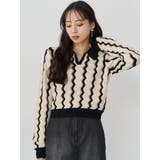 ウェーブパターンリブニット | MURUA | 詳細画像6 