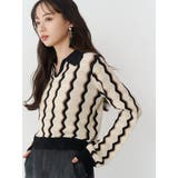 ウェーブパターンリブニット | MURUA | 詳細画像8 