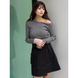 レイヤードワンショルニット | MURUA | 詳細画像12