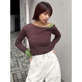 レイヤードワンショルニット | MURUA | 詳細画像22