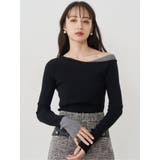 レイヤードワンショルニット | MURUA | 詳細画像5