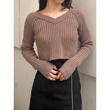ブリーチVネッククロップドニット | MURUA | 詳細画像18