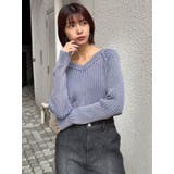 ブリーチVネッククロップドニット | MURUA | 詳細画像26 