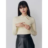 チャイナリブニット | MURUA | 詳細画像10 