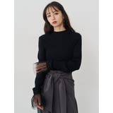 チュールカフスリブニット | MURUA | 詳細画像5 