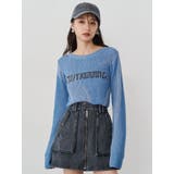 ロゴアップリケランダムニット | MURUA | 詳細画像3