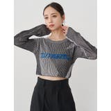 ロゴアップリケランダムニット | MURUA | 詳細画像4