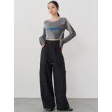 ロゴアップリケランダムニット | MURUA | 詳細画像7