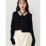 ブラック | ホルタードッキングトップス | MURUA