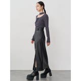 フロントレースアップニット | MURUA | 詳細画像15 