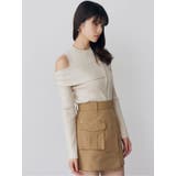 ワンショルダーZIPニット | MURUA | 詳細画像17 