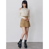 ワンショルダーZIPニット | MURUA | 詳細画像18 