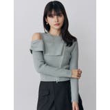 ワンショルダーZIPニット | MURUA | 詳細画像21 