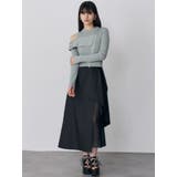 ワンショルダーZIPニット | MURUA | 詳細画像23 