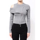 ワンショルダーZIPニット | MURUA | 詳細画像44 