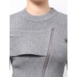 ワンショルダーZIPニット | MURUA | 詳細画像47 