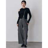 ワンショルダーZIPニット | MURUA | 詳細画像9 