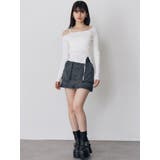 ワンショルダーレースアップニット | MURUA | 詳細画像14 