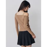 ワンショルダーレースアップニット | MURUA | 詳細画像22 