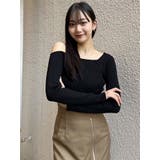 ワンショルダーレースアップニット | MURUA | 詳細画像30 