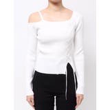 ワンショルダーレースアップニット | MURUA | 詳細画像42 