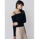 ワンショルダーレースアップニット | MURUA | 詳細画像7 