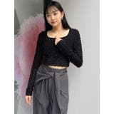 リボンタイフェザートップス | MURUA | 詳細画像19