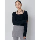 リボンタイフェザートップス | MURUA | 詳細画像2