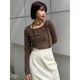 リボンタイフェザートップス | MURUA | 詳細画像21