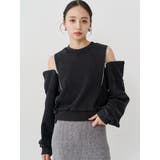 2WAYジップスウェット | MURUA | 詳細画像4 